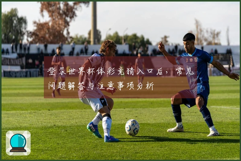 登录世界杯体彩竞猜入口后，常见问题解答与注意事项分析